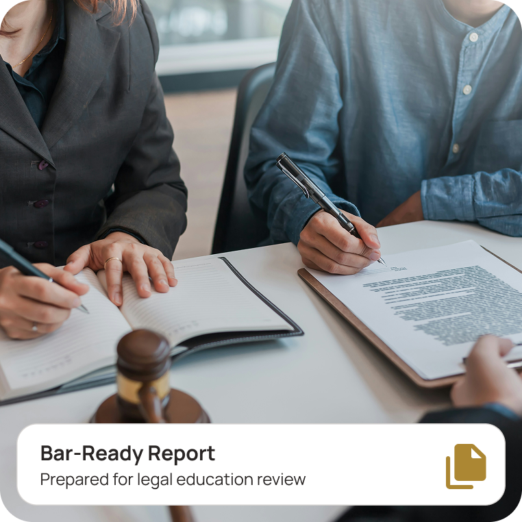 What Your Bar Exam Evaluation Includes
