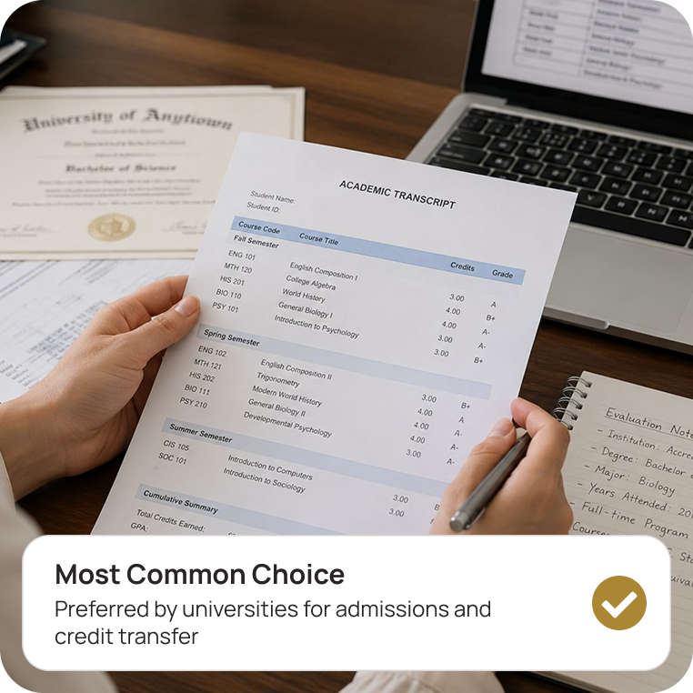 education and school course by course evaluation